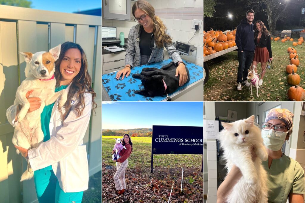 dr. bella schuman and her dog