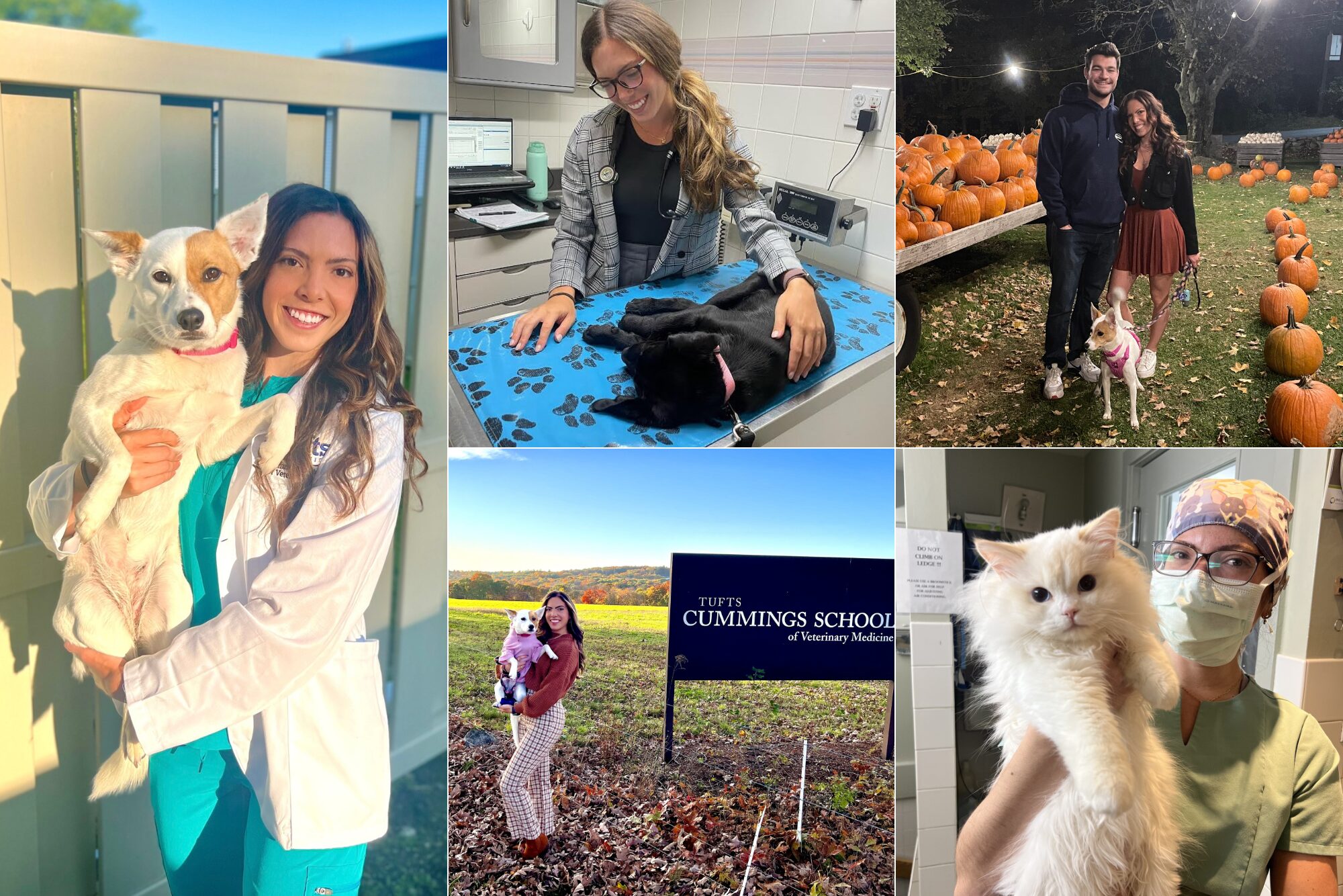 dr. bella schuman and her dog